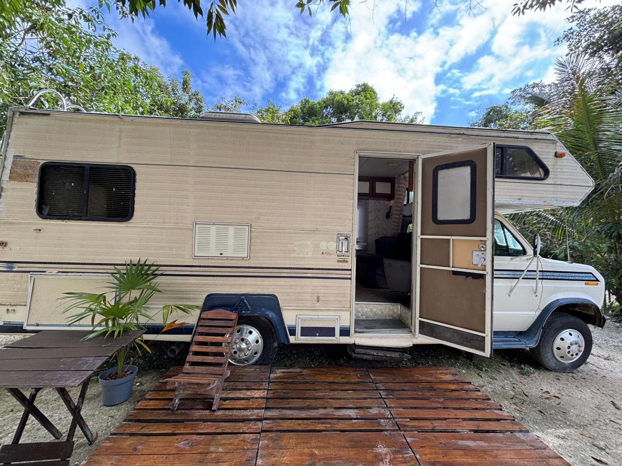 Momotoh Camper Otel Xpujil Dış mekan fotoğraf