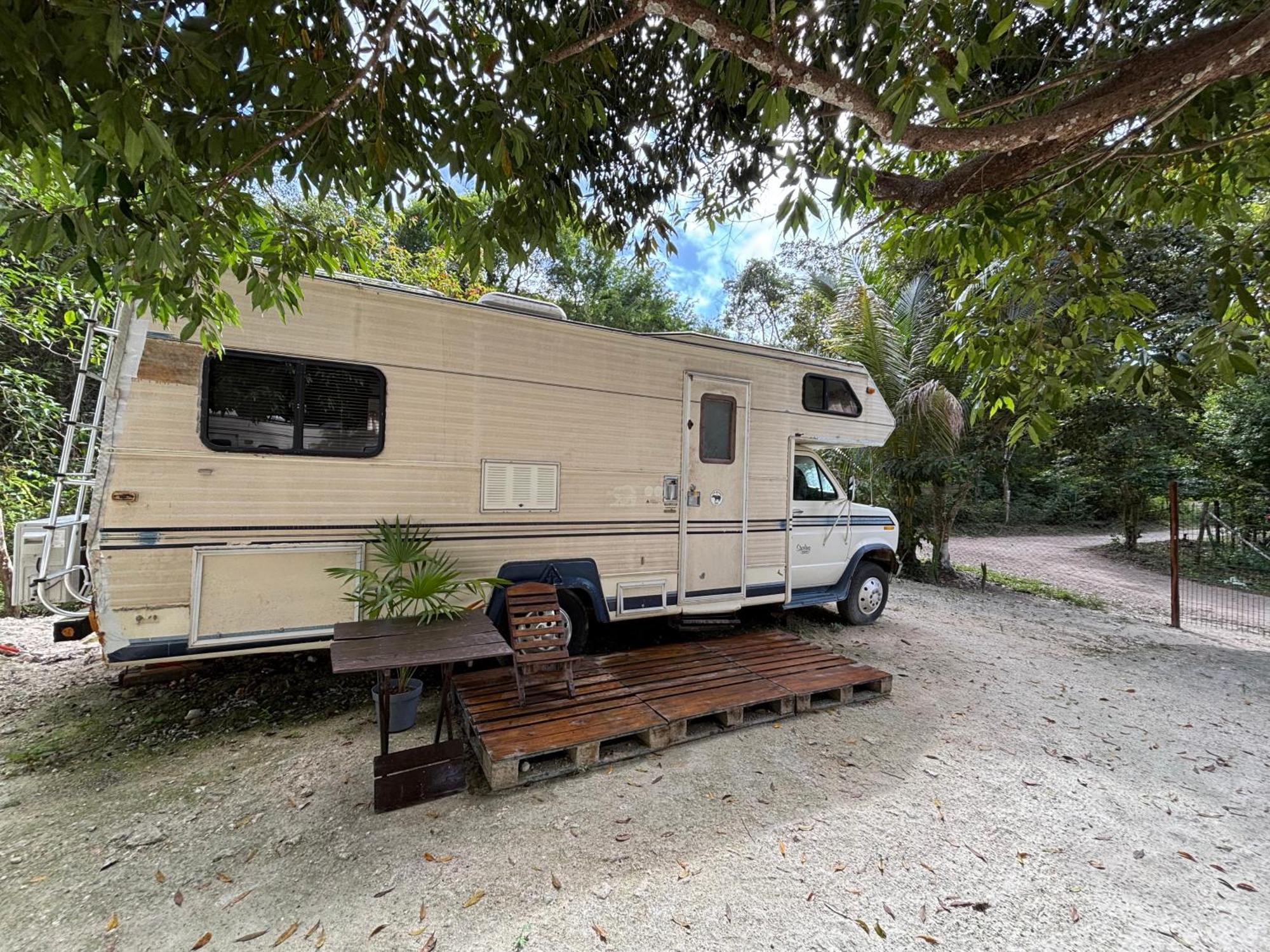 Momotoh Camper Otel Xpujil Dış mekan fotoğraf