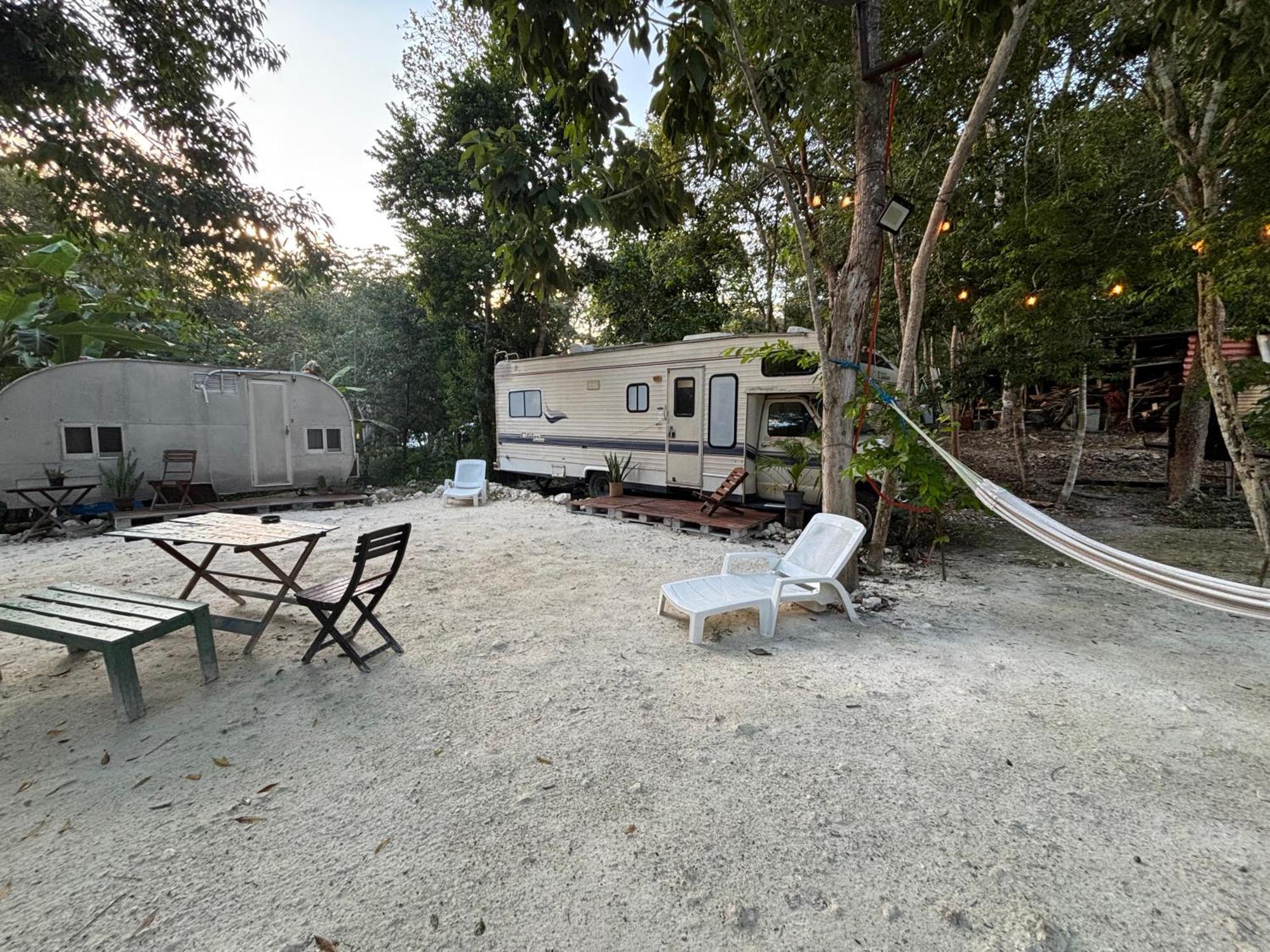 Momotoh Camper Otel Xpujil Dış mekan fotoğraf