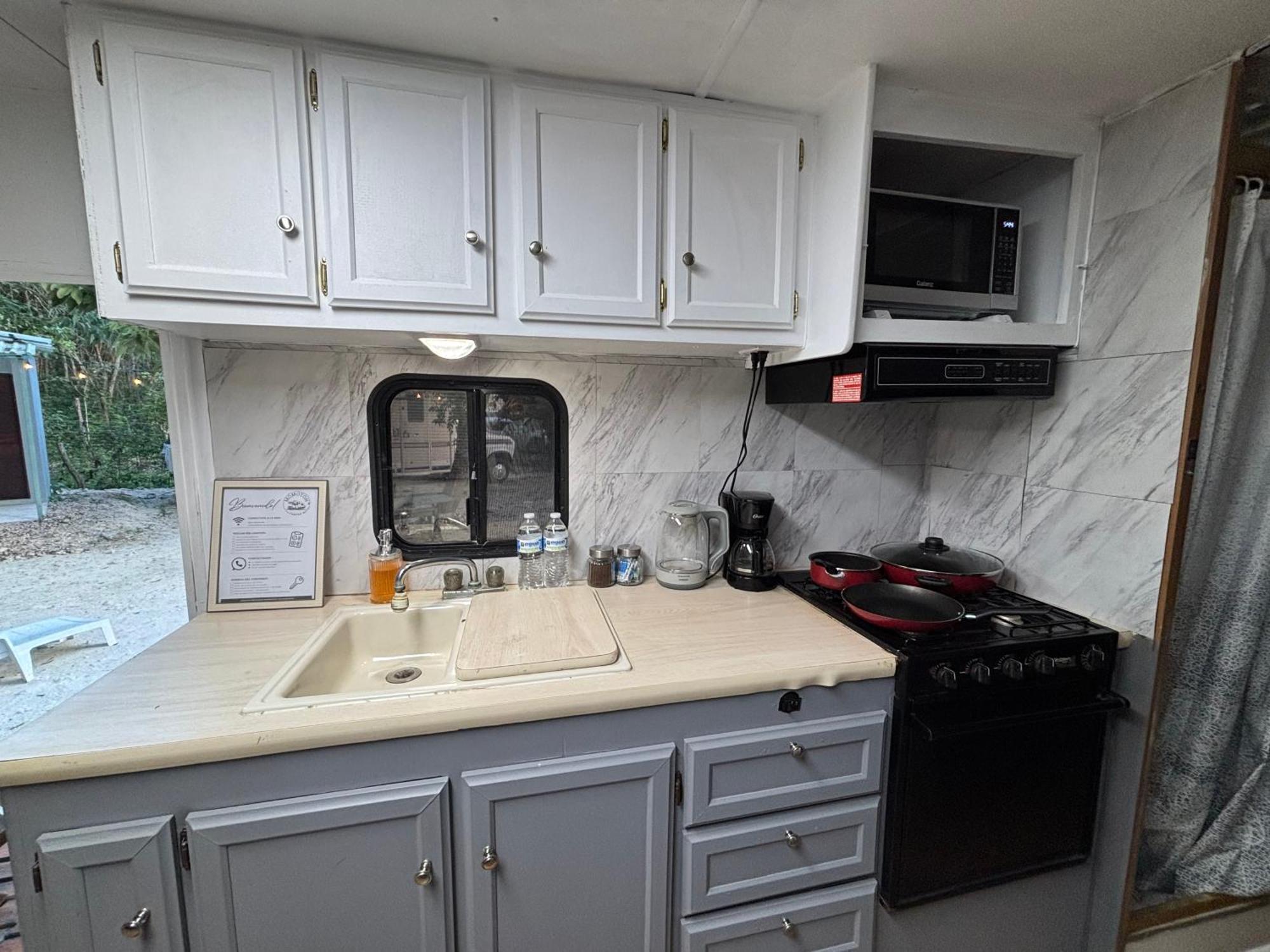 Momotoh Camper Otel Xpujil Dış mekan fotoğraf