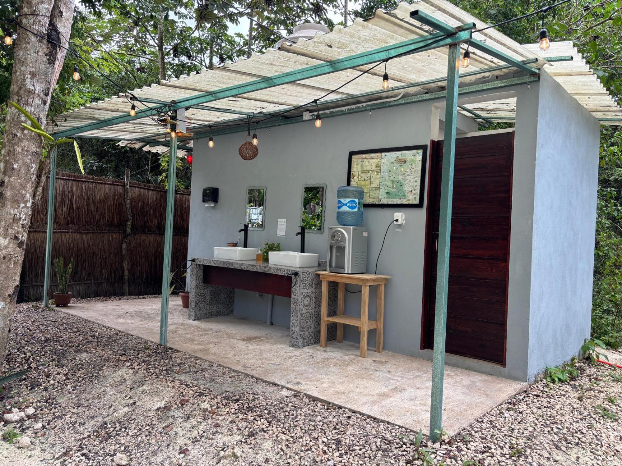 Momotoh Camper Otel Xpujil Dış mekan fotoğraf