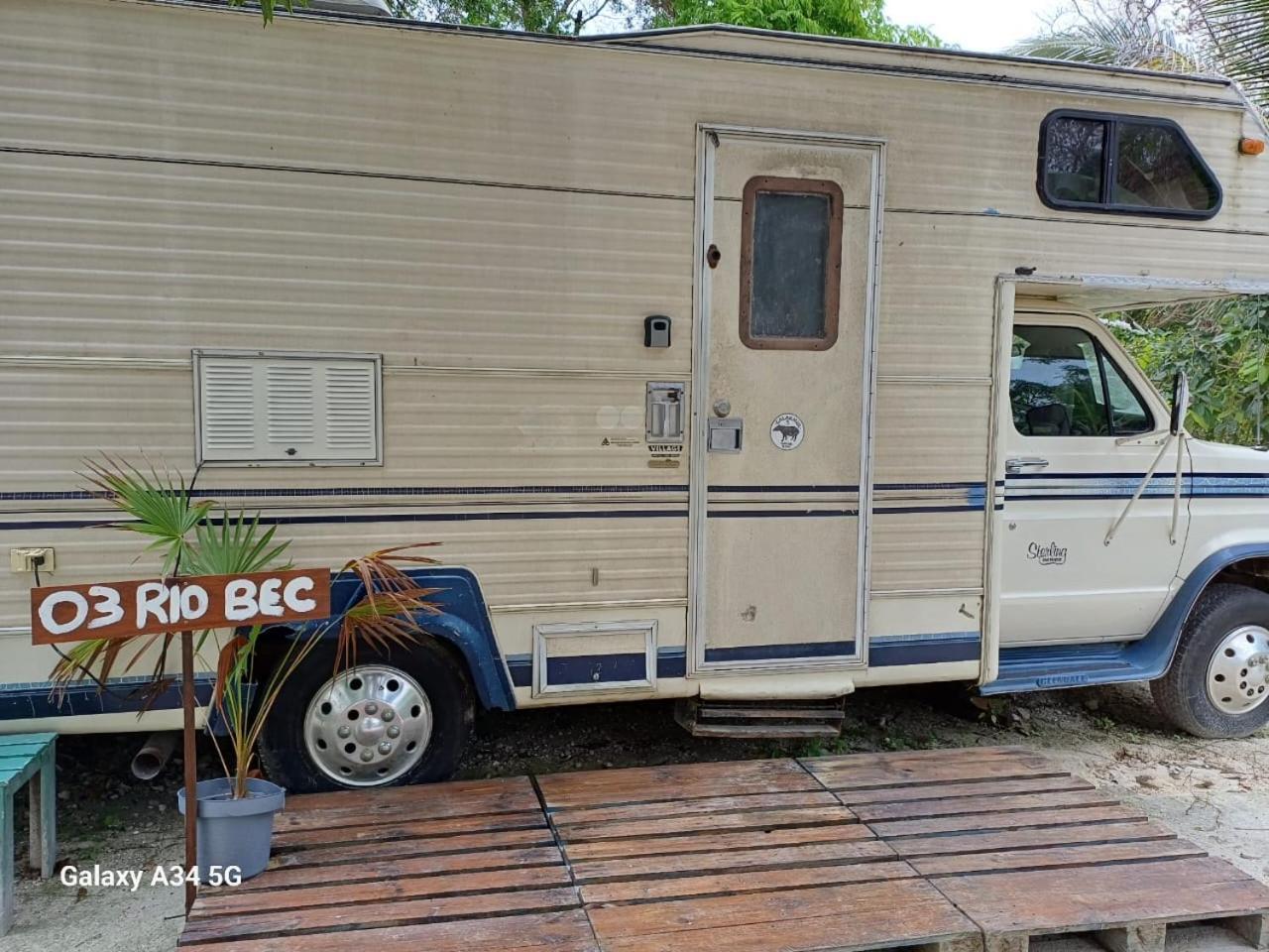 Momotoh Camper Otel Xpujil Dış mekan fotoğraf