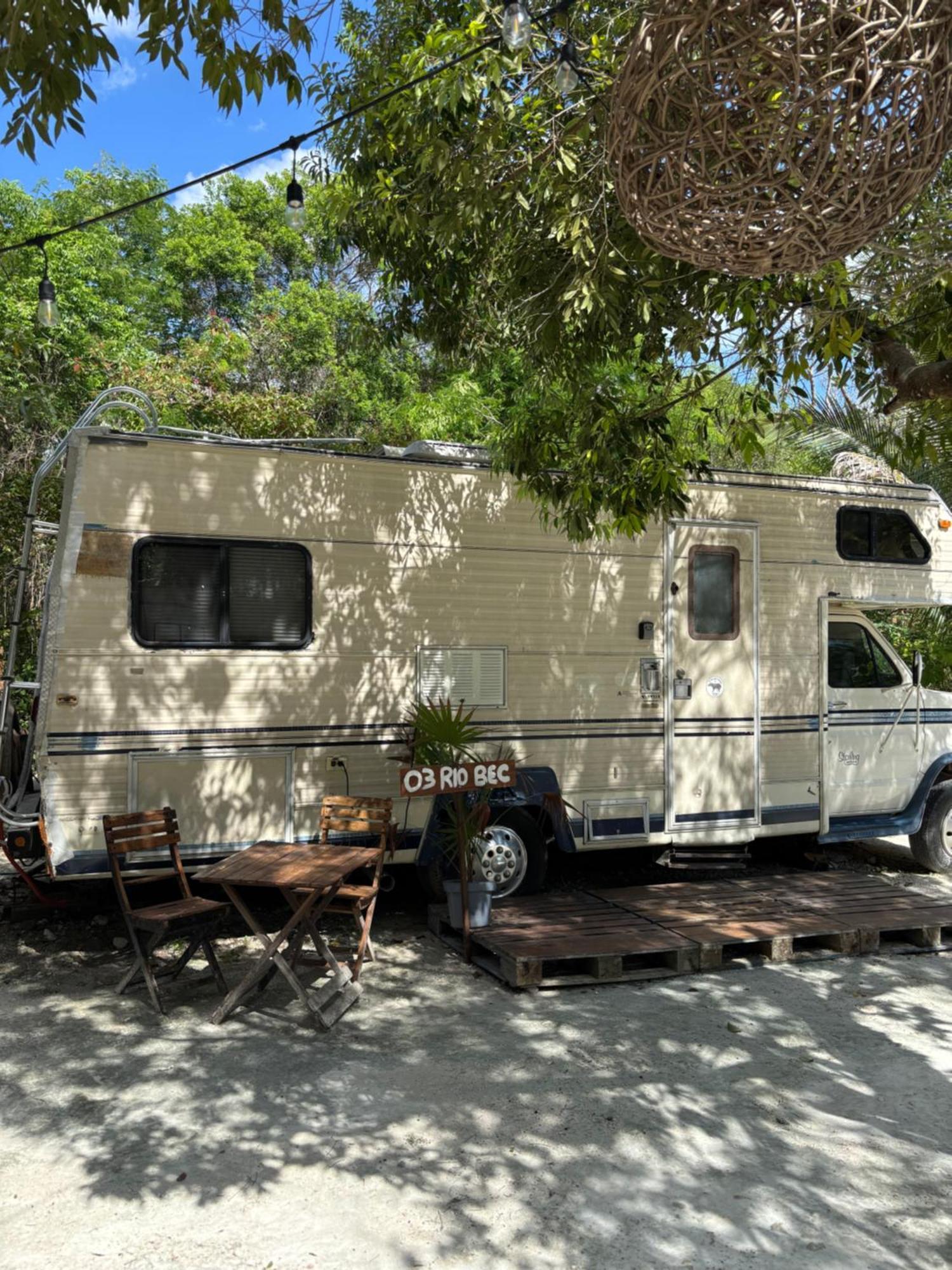 Momotoh Camper Otel Xpujil Dış mekan fotoğraf