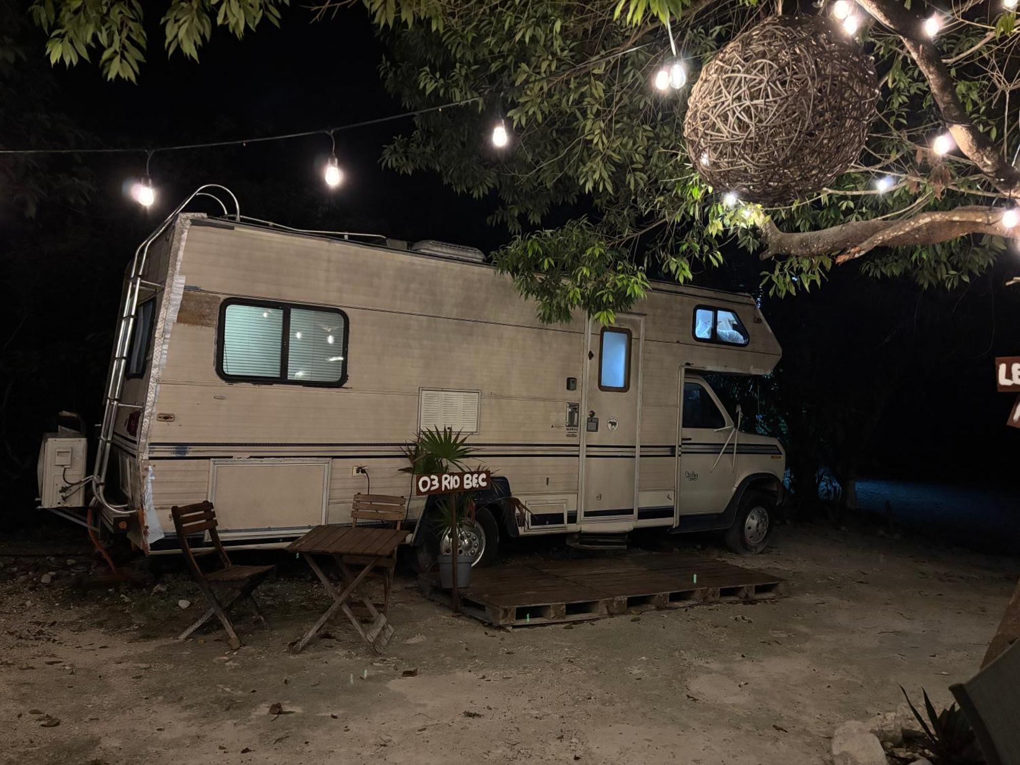 Momotoh Camper Otel Xpujil Dış mekan fotoğraf
