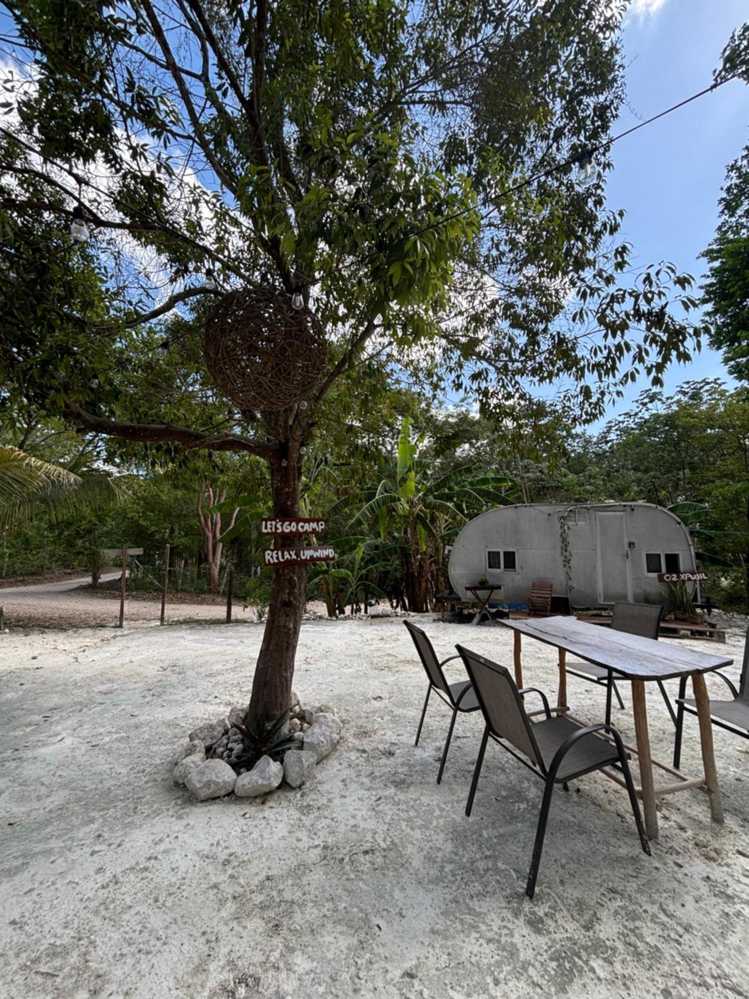 Momotoh Camper Otel Xpujil Dış mekan fotoğraf